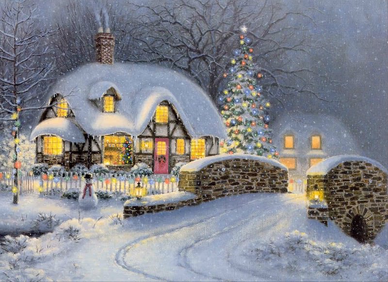 christmas at kirby cottage. Richard Burns