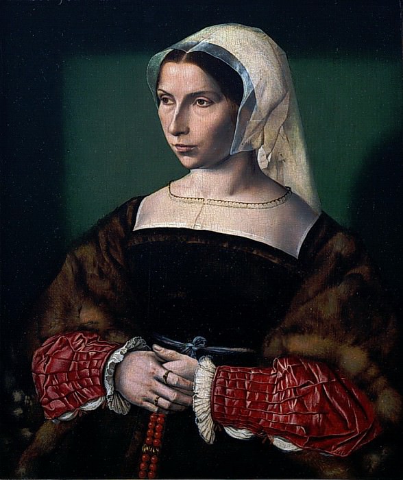 Portrait of Anne Stafford. Ambrosius Benson
