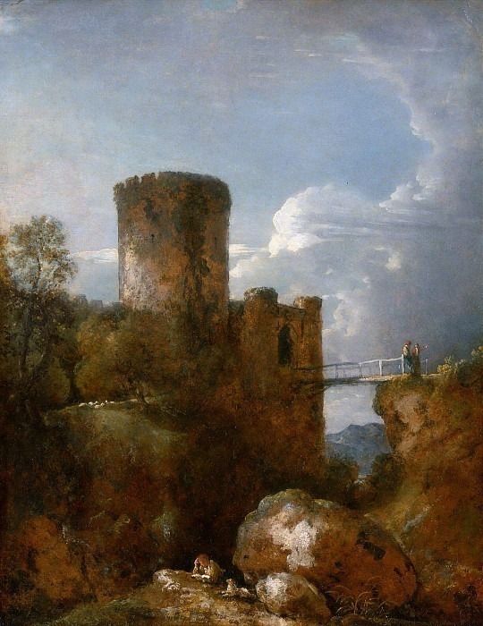 Conway Castle. George Howland Beaumont