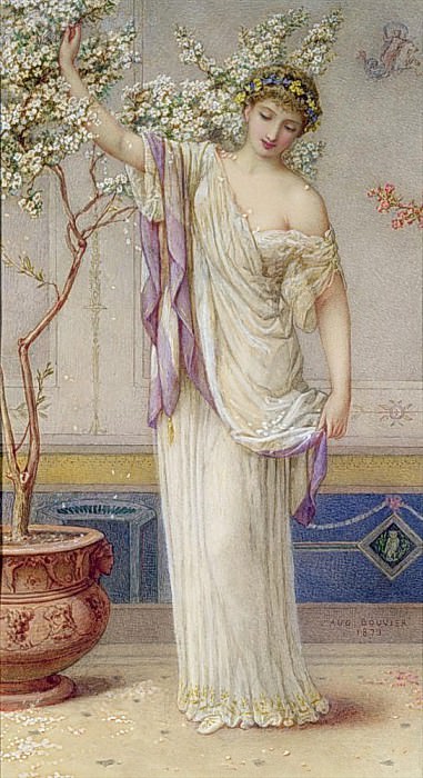 Flora. Augustus Jules Bouvier