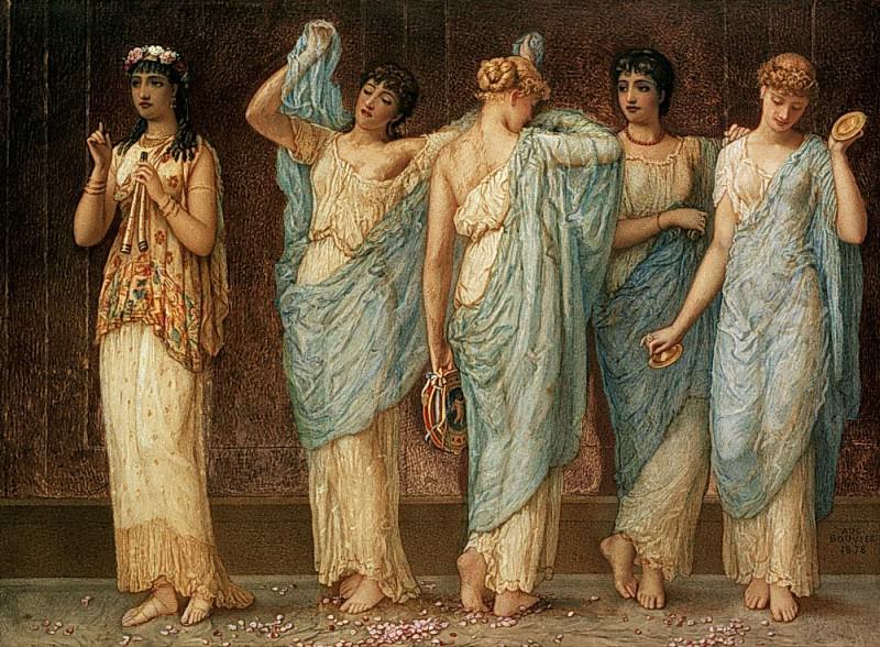 Ready for the Dance. Augustus Jules Bouvier
