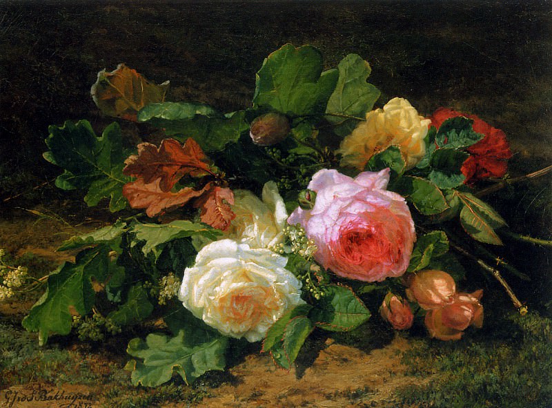 Roses. Van De Geraldina Backhuyzen-Sande