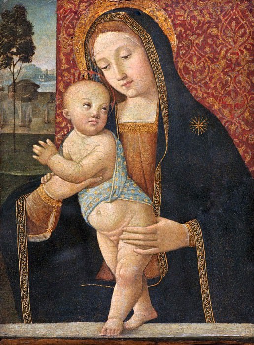 Мадонна с младенцем. Лоренцо Коста
