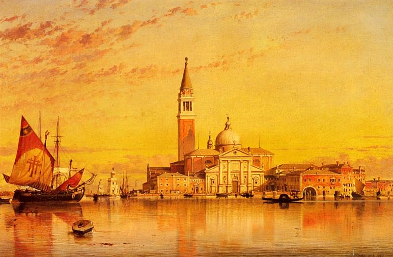 San Giorgio Maggiore Venice. Edward William Cooke