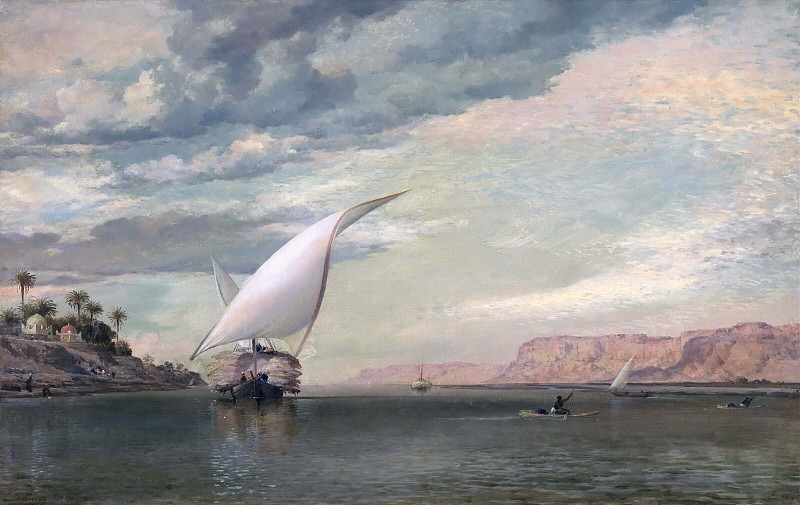 On the Nile. Edward William Cooke