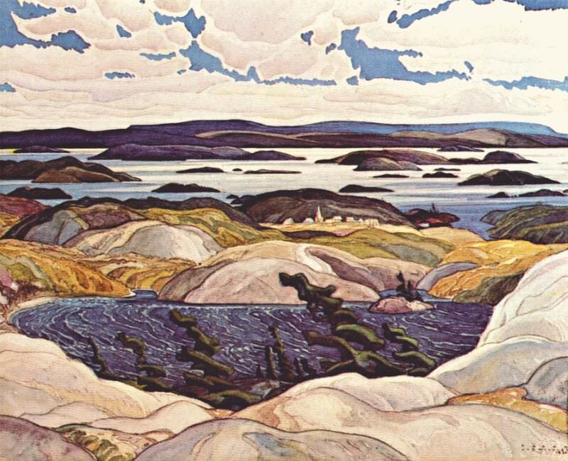 bay of islands 1930. Franklin Carmichael