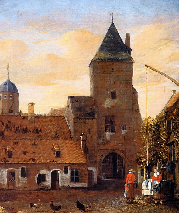 The old powder tower. Johannes van Cuylenburch
