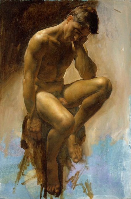 Male Figure. Jacob Collins