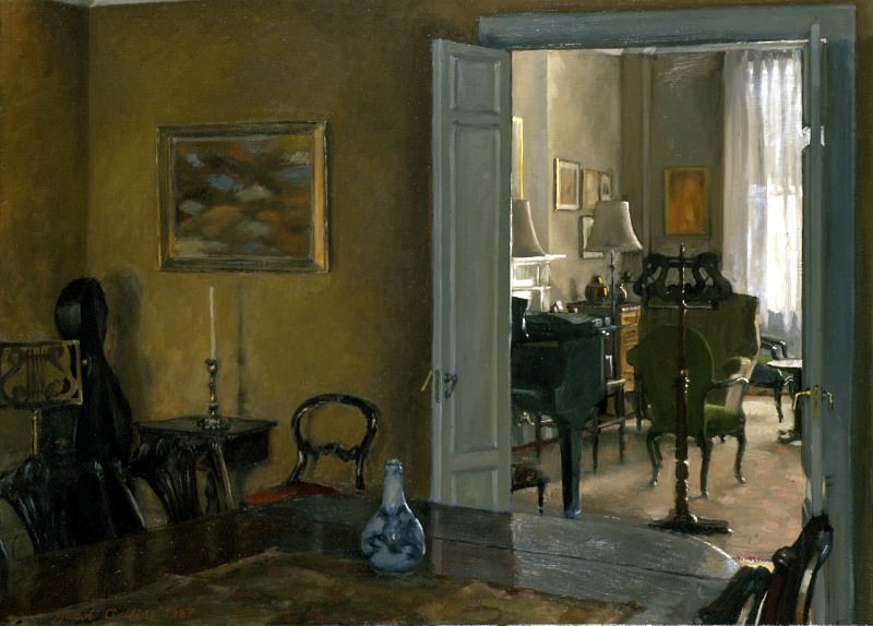 Interior 1987. Jacob Collins
