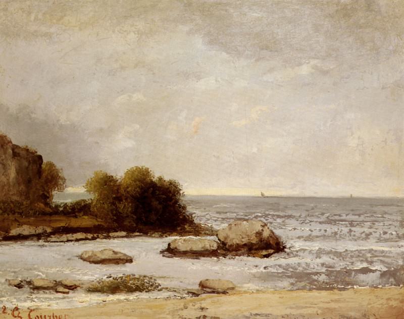 Marine De Saint Aubin. Gustave Courbet