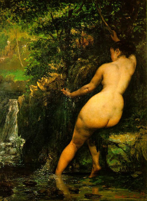 The source. Gustave Courbet