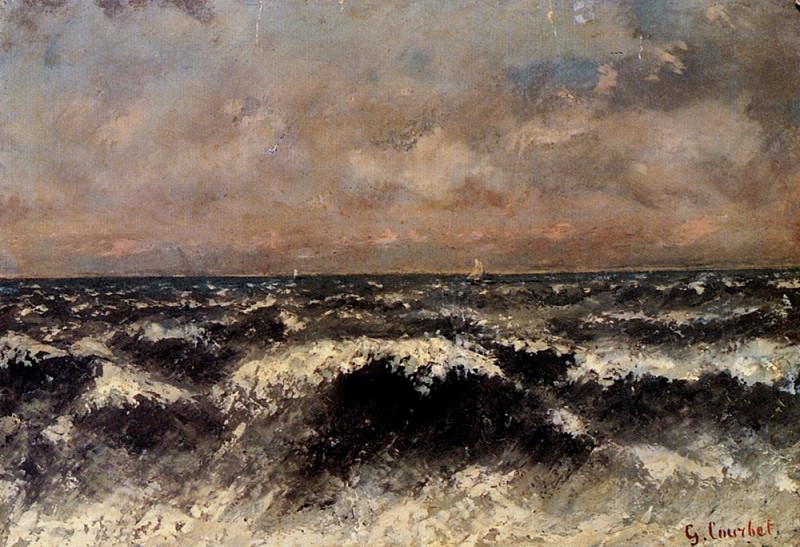 Marine. Gustave Courbet