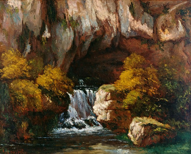Source of the Lison. Gustave Courbet
