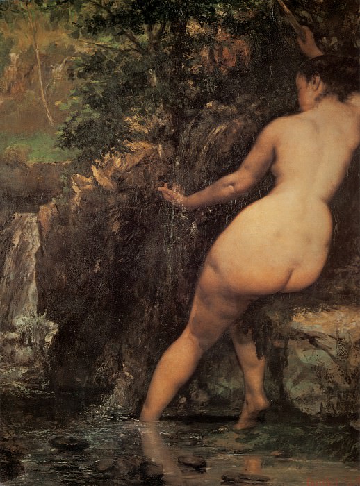The Source detail. Gustave Courbet