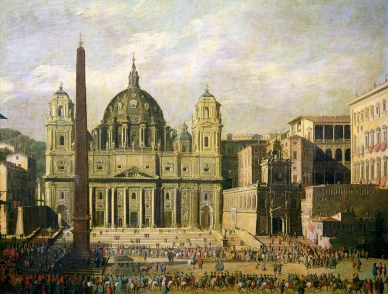 St. Peters, Rome. Viviano Codazzi