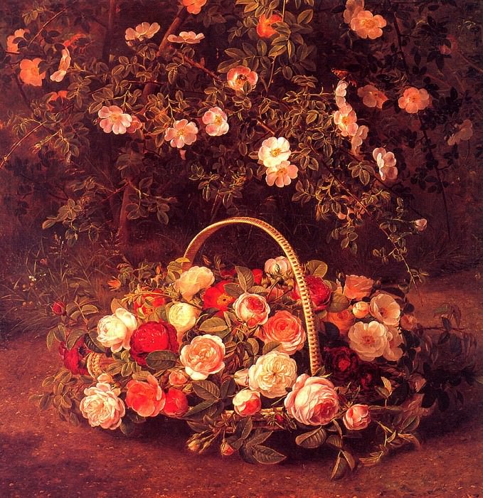 Roses. Eugene Henri Cauchos