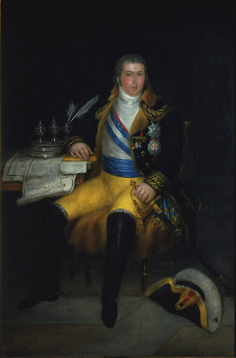 Portrait of Don Manuel Godoy. Antonio Carnicero