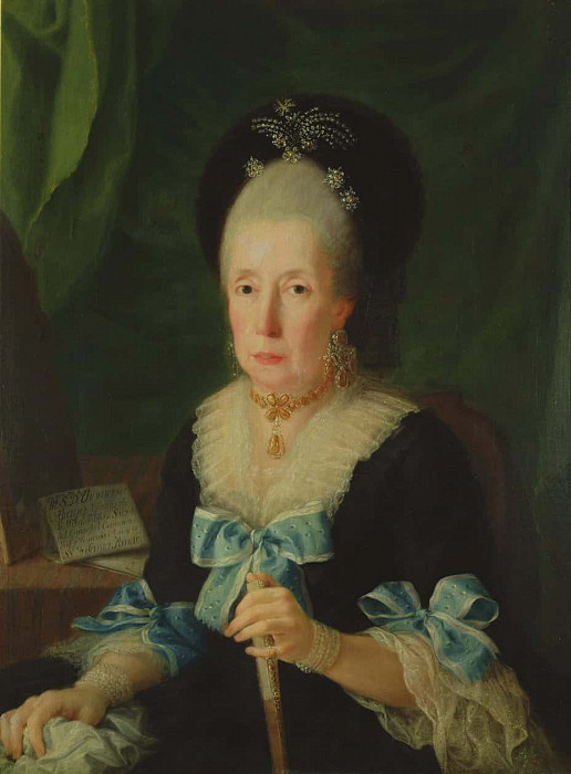 Dona Tomasa de Aliga. Antonio Carnicero