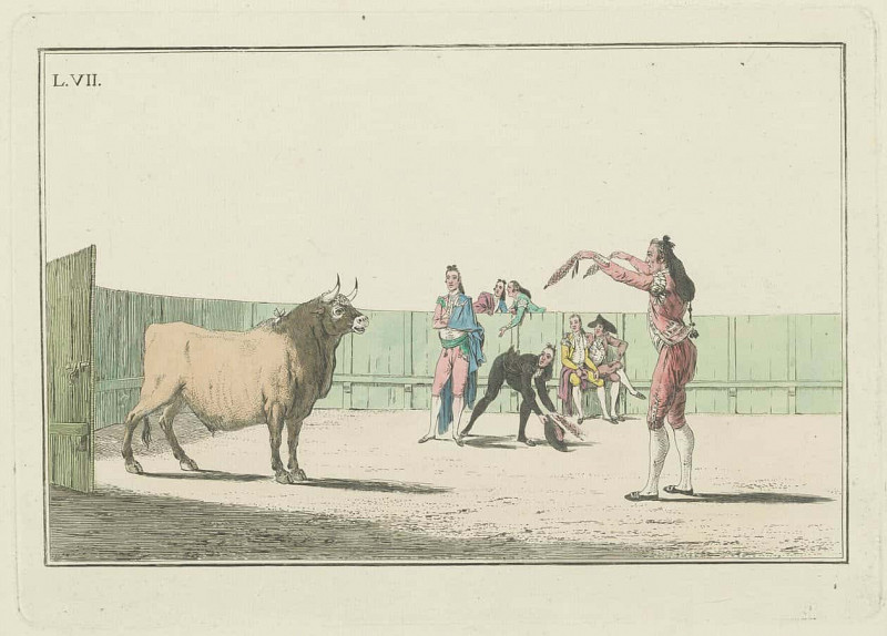 Plate VII, from the series Collection of the Main Actions in a Bullfight. Antonio Carnicero