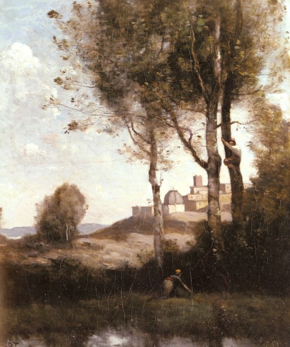 Les Denicheurs Toscans. Jean-Baptiste-Camille Corot