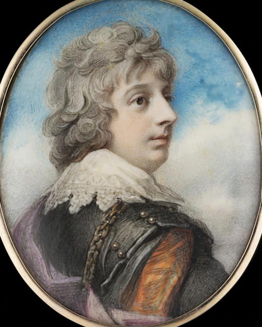 Portrait of William, 3rd Viscount Courtenay. Richard Cosway