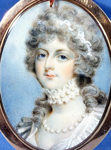 Portrait of Mrs Fitzherbert. Richard Cosway