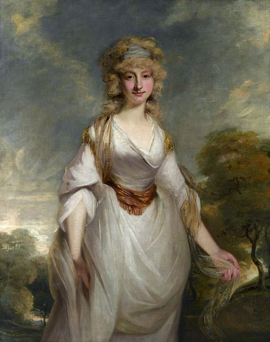 Portrait of Lady Almeria Carpenter. Richard Cosway