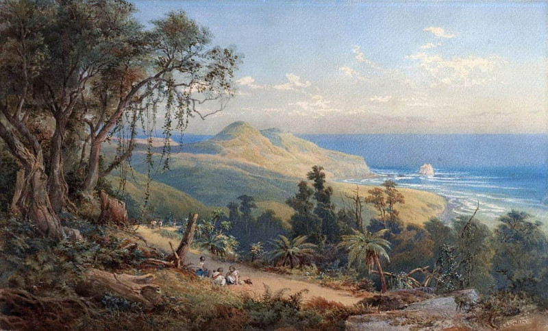 Sandfly Bay, Otago. Nicholas Chevalier
