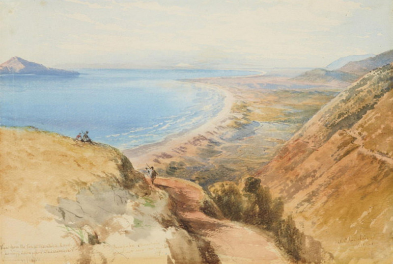 Horokiwi Road looking down to Paekakariki. Nicholas Chevalier
