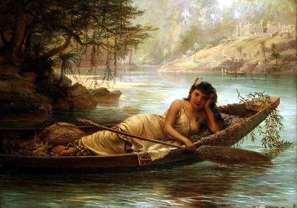 A Young Beauty from the South Seas. Nicholas Chevalier