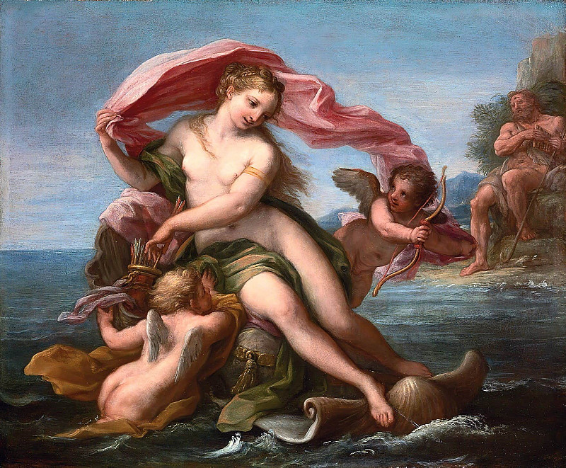 The Triumph Of Galatea. Giuseppe Bartolomeo Chiari