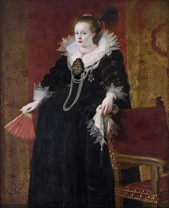 Anne of Austria, Consort of Emperor Mathias. Gaspard De Crayer (Attributed)