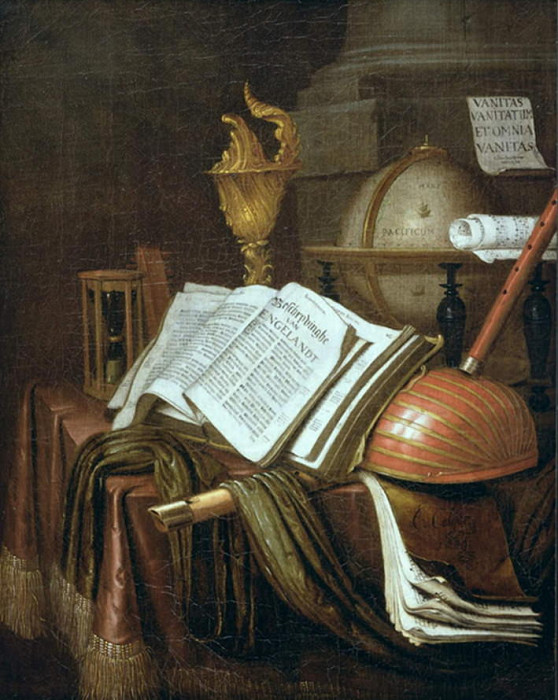 Vanitas Vanitatum Et Omnia Vanitas. Evert Collier