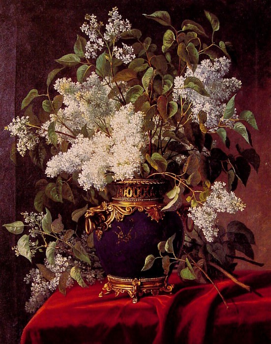 White Lilacs. Jean Capeinick