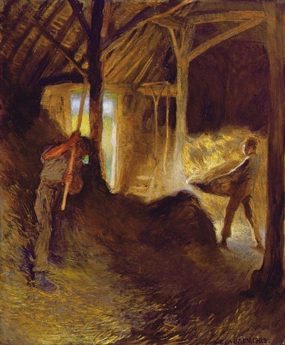In the Barn. Sir George Clausen
