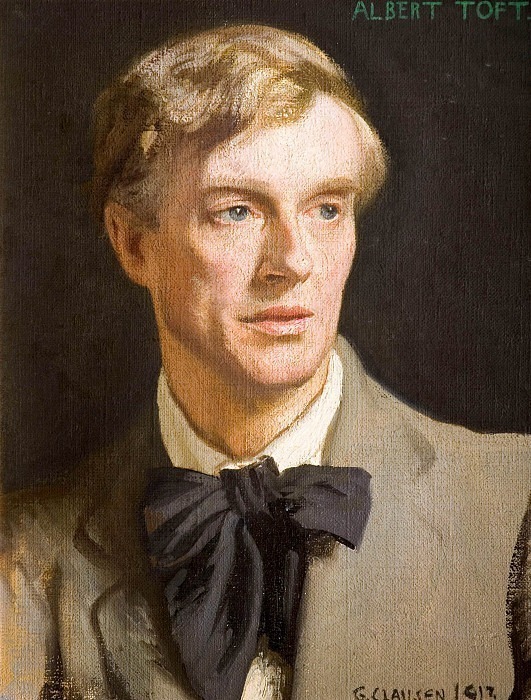 Portrait of Albert Toft (1862-1949). Sir George Clausen