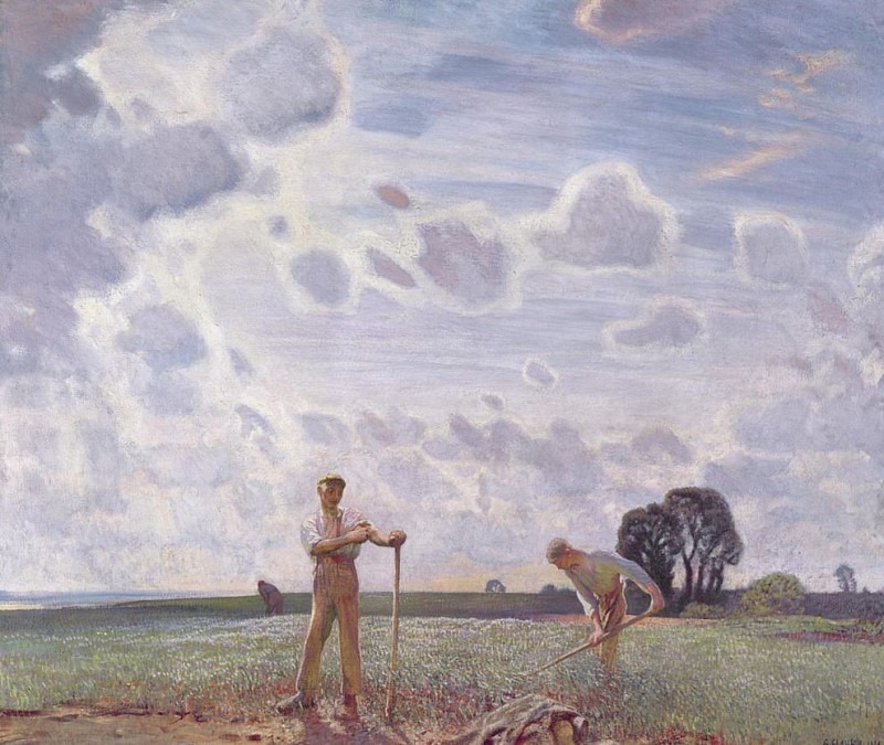 In the Fields of June. Sir George Clausen