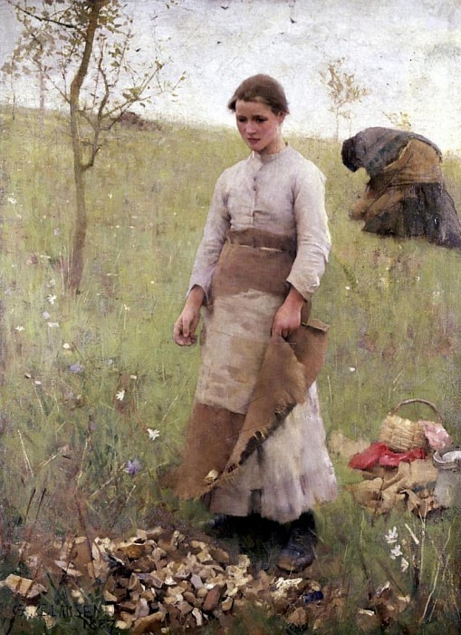 The Stone Pickers. Sir George Clausen