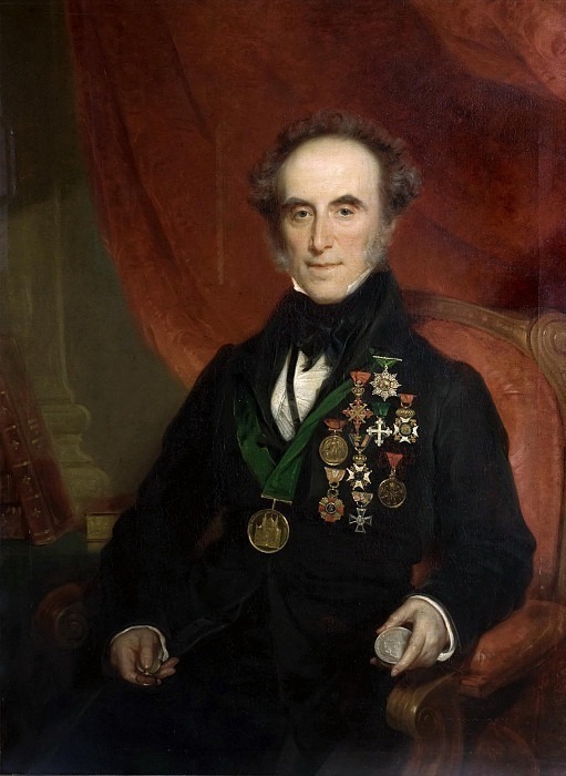 Portrait Of Sir Edward Thomason (1769-1849). Samuel Colman