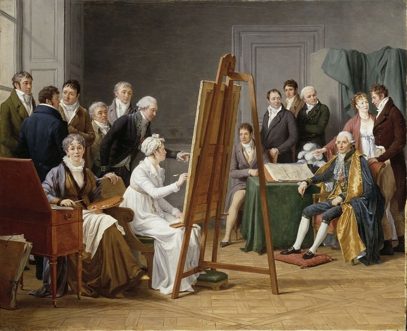 The atelier of Madame Vincent. Marie-Gabrielle Capet