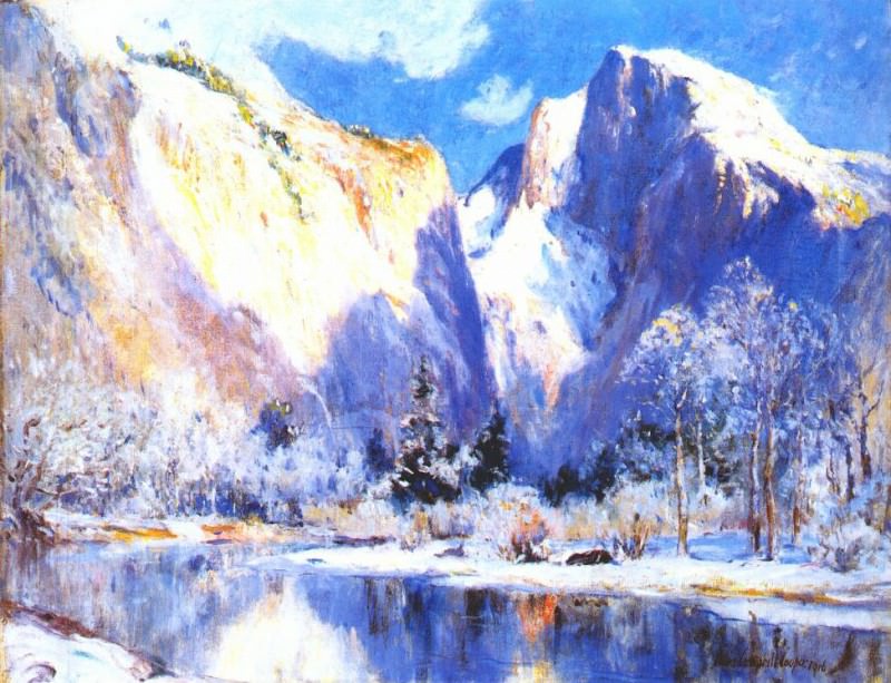 Полукупол, Йосемитская долина, 1916. Колин Кэмпбелл Купер