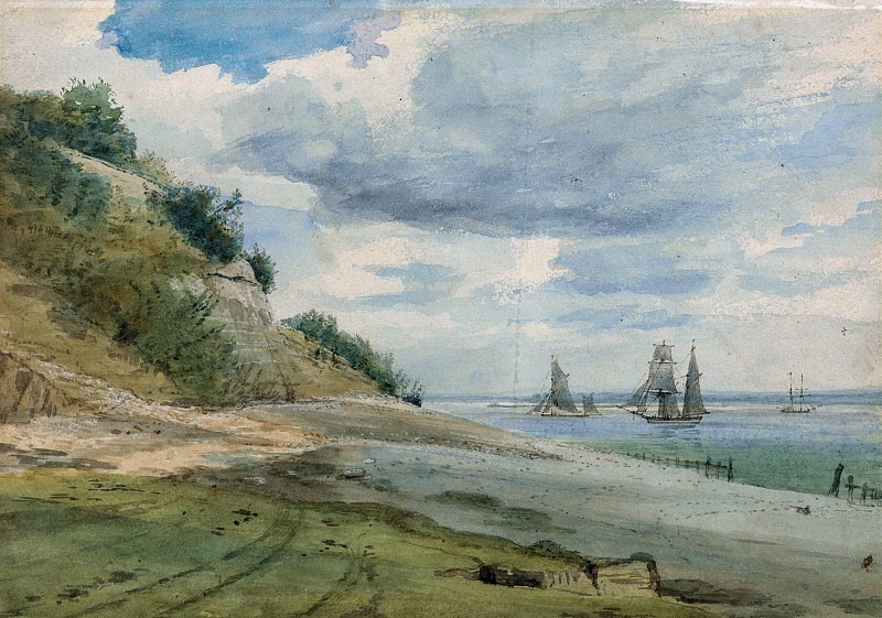 View near Walton on Naze. Lionel Constable