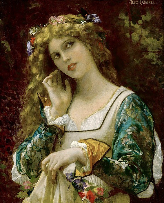 Listening to the Voice of Echo, Alexandre Cabanel