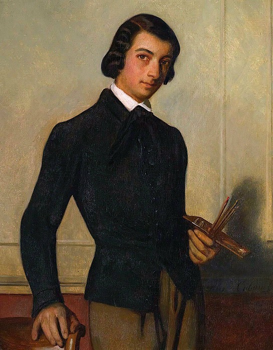 Портрет молодого художника, Александр Кабанель