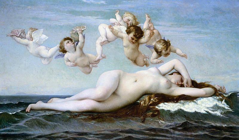 The Birth of Venus. Alexandre Cabanel