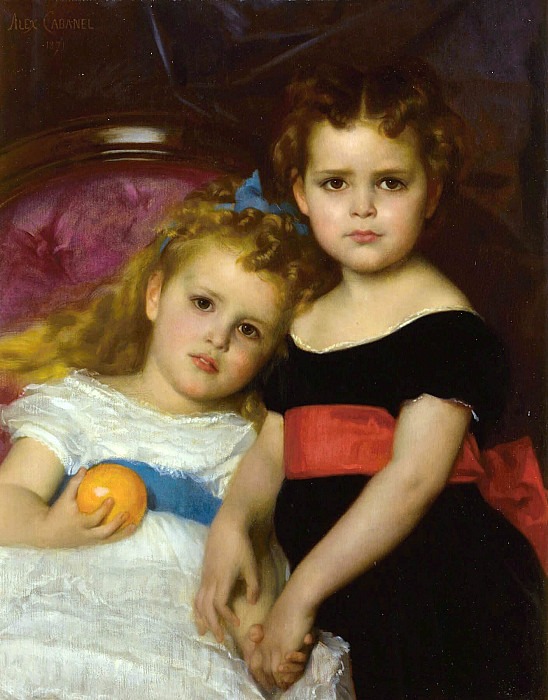 The Sutton Sisters. Alexandre Cabanel