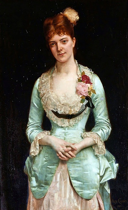 Portrait of Miss Matthews. Alexandre Cabanel