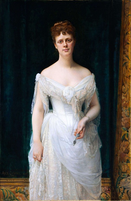 Mary Frick Garrett, later Mrs. Henry Barton Jacobs. Alexandre Cabanel