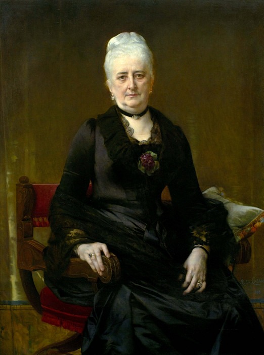 Mrs. Robert Livingston Cutting (1816-1891). Alexandre Cabanel