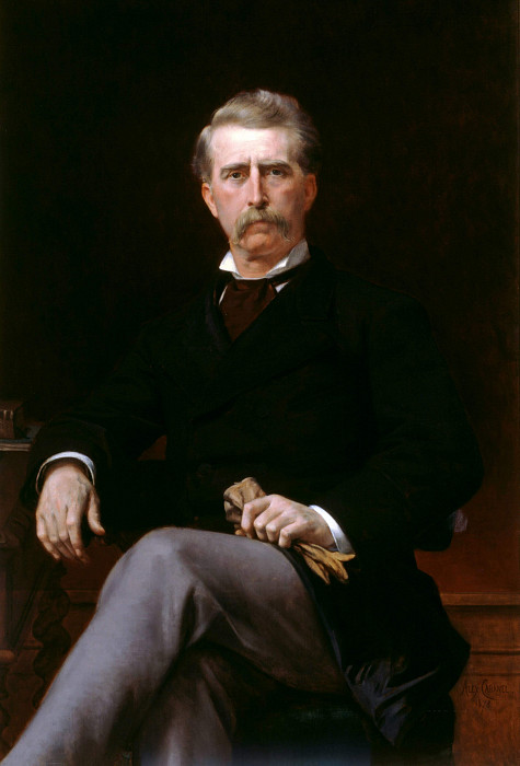 Portrait De John William Mackay. Alexandre Cabanel
